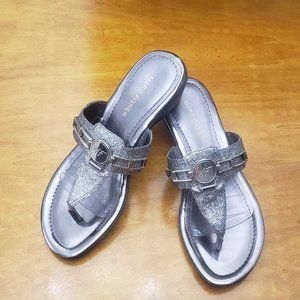 COPY - Marc Fisher Amina Silver Sandals Size 8.5M